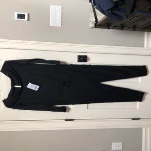 Fabletics off the shoulder jumpsuit